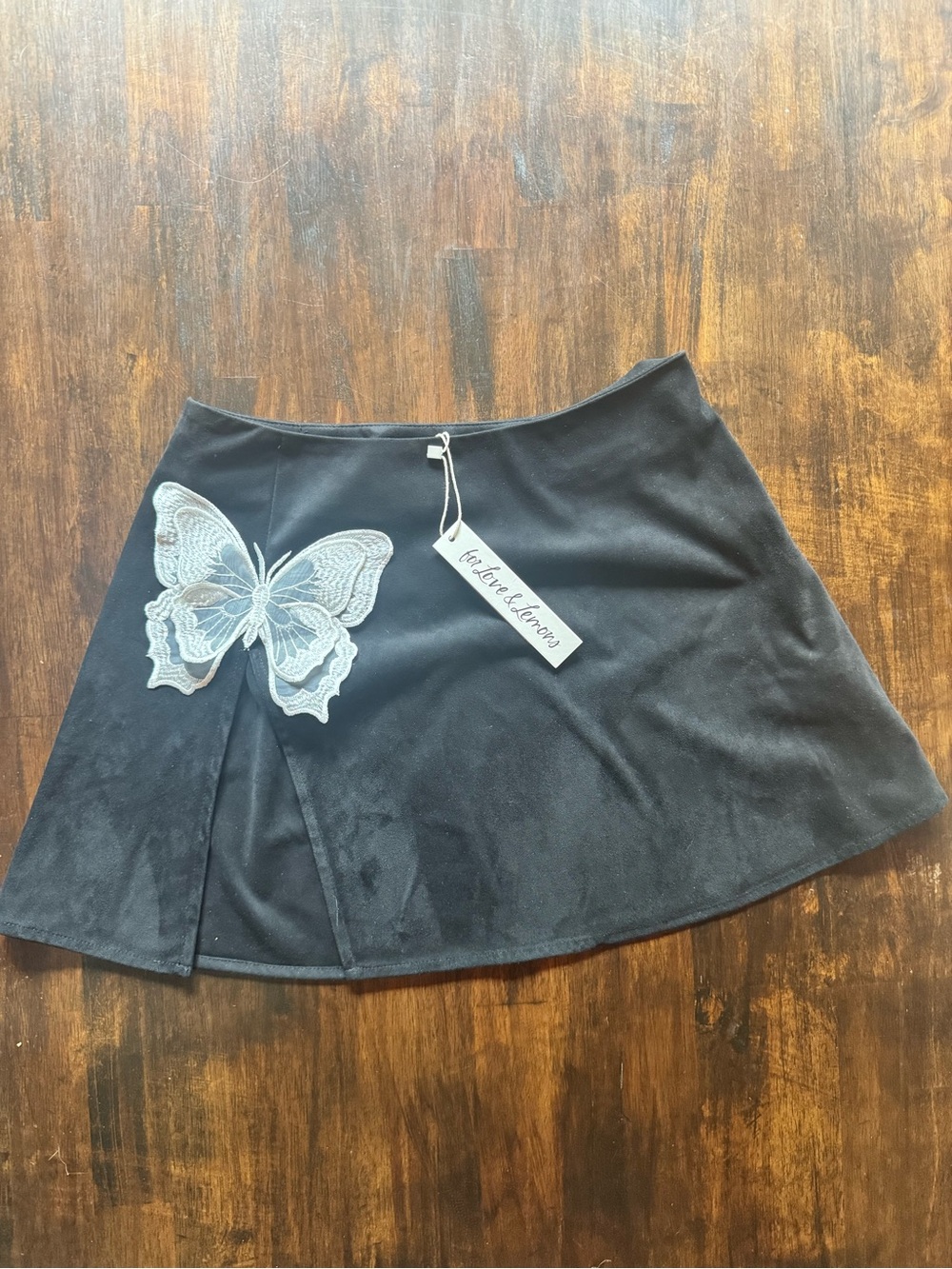 For love and lemons Auden mini skirt size small NWT